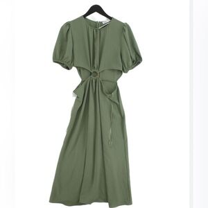 Zara Cut Out Midi Dress